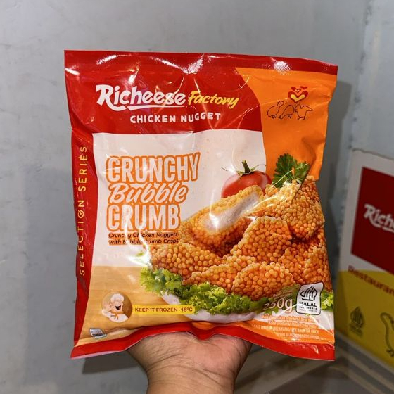 

RICHEESE Chicken Nugget Crispy Bubble Crumb 250gr