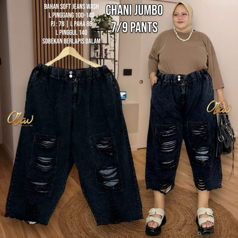 CHANA JUMBO PANTS / CELANA JEANS JUMBO