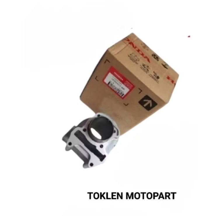 CYLINDER BLOK/BLOK SEHER (KVY) BEAT KARBU, SPACY KARBU, SCOOPY KARBU ORIGINAL AHM