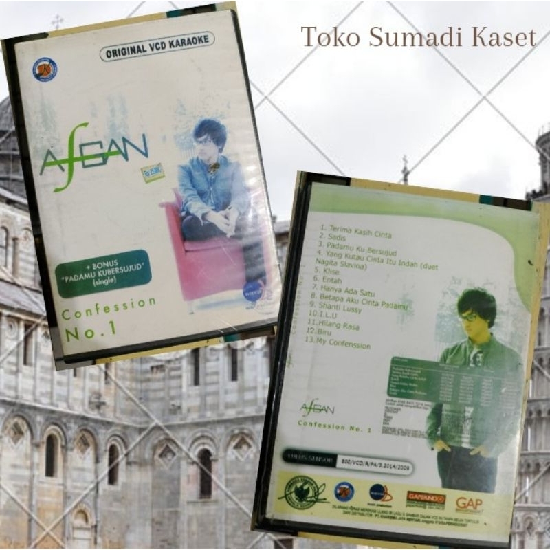 VCD pop Afgan album pertama