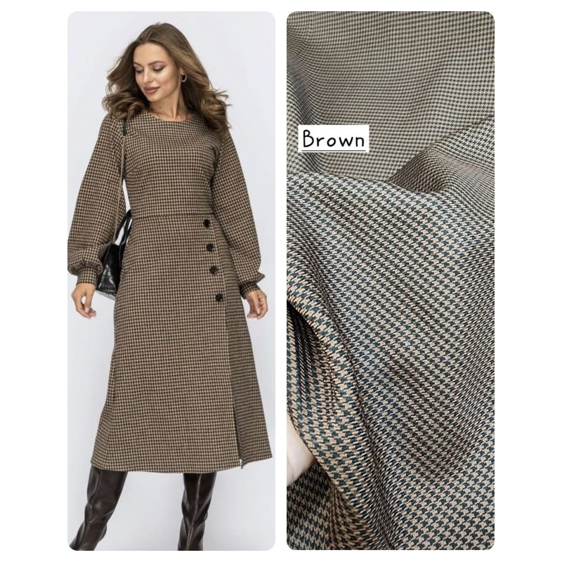 kain flanel wool ori