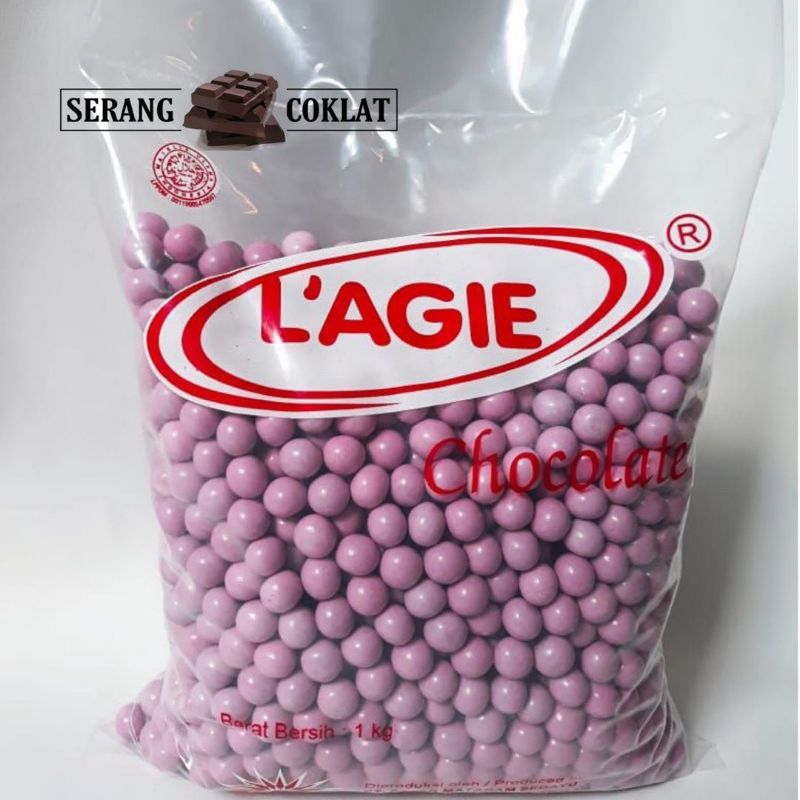 

Coklat L'Agie Miniball Pink (500gr)