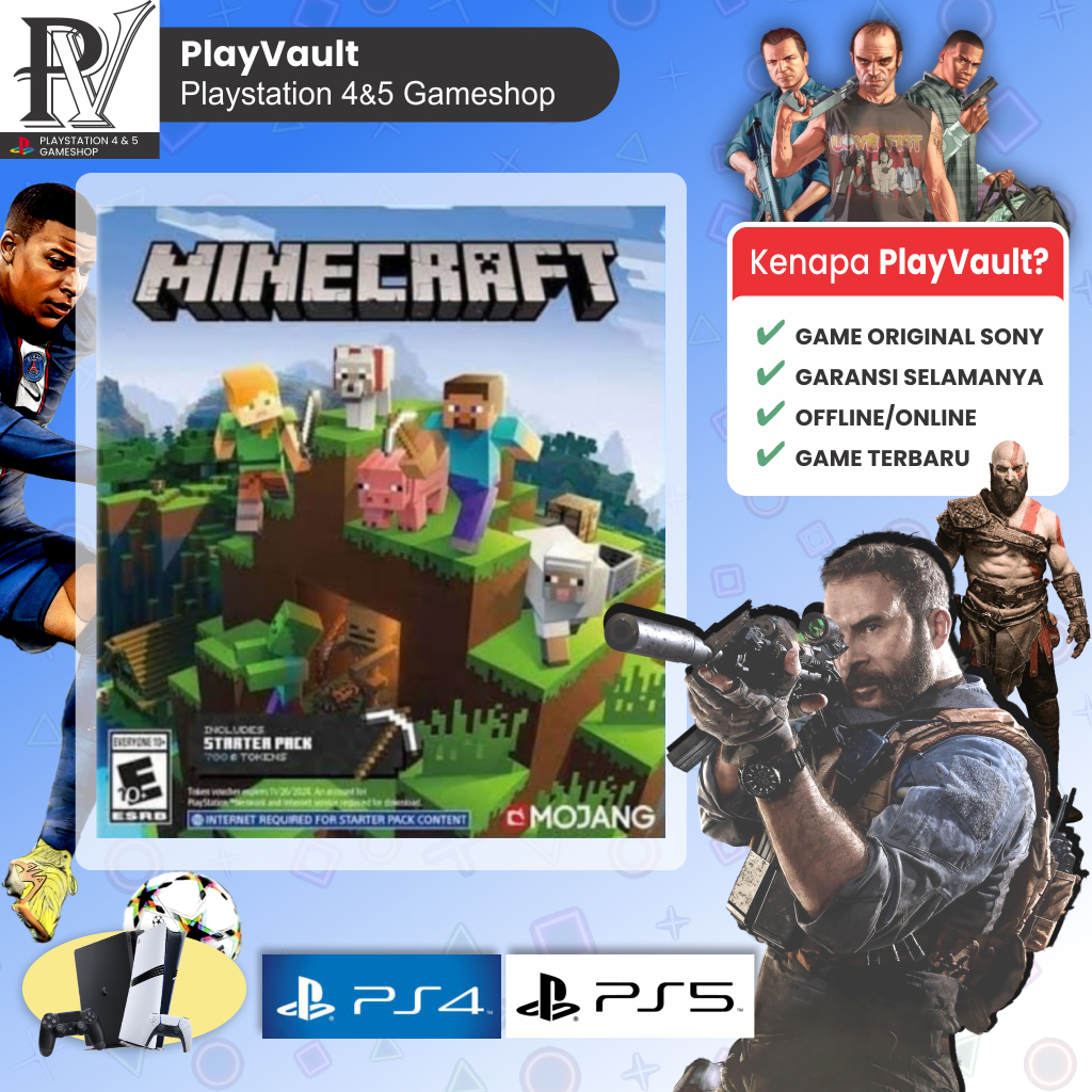 Minecraft PS4 PS5