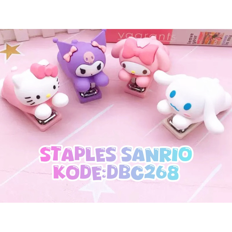 

Staples Jepretan Stapler Sanrio