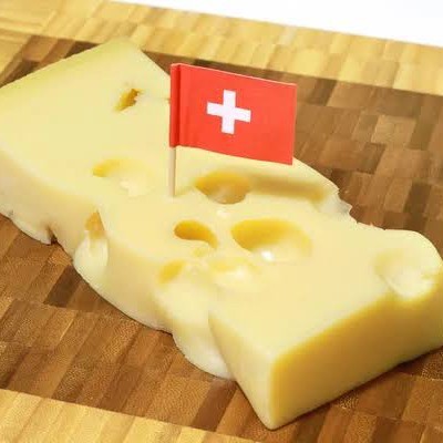 

Emental Swiss Cheese Keju Ementhal Emmenthal Imported