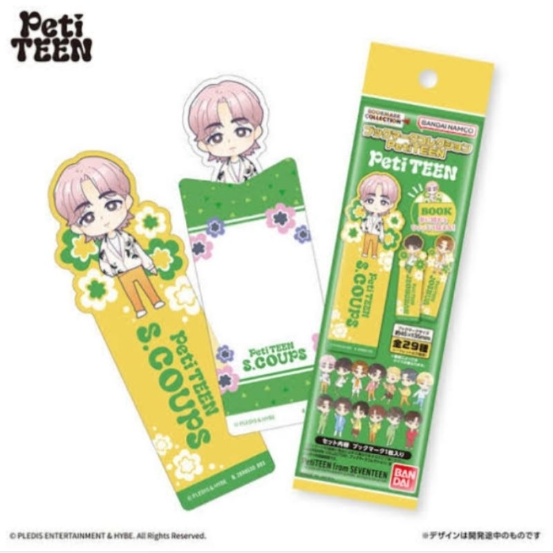 BOOKMARK COLLECTION KOLEKSI PEMBATAS BUKU PETITEEN SECTOR 17 SEVENTEEN S.COUPS JEONGHAN JOSHUA JUN H