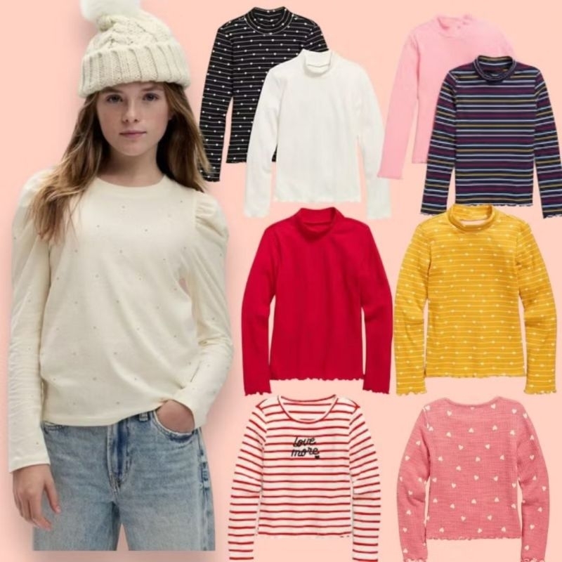 Kaos Anak Oldnavy Rib
