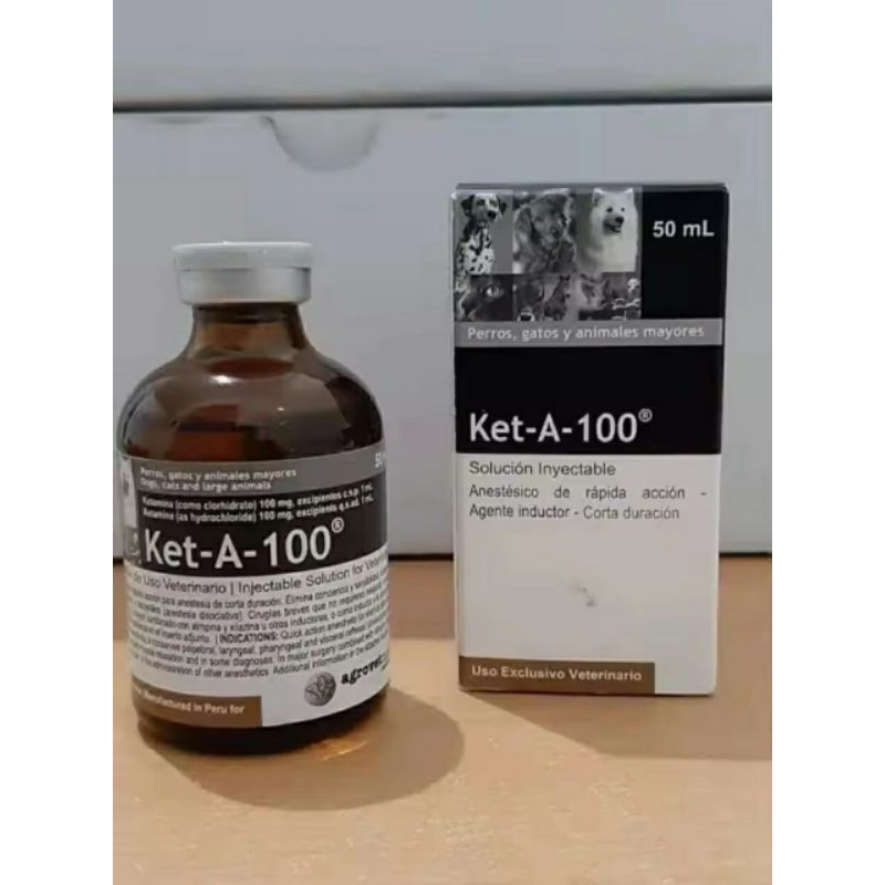 KETAMIN KET-A-100 ASLI ORIGINAL OBAT HEWAN PELIHARAAN