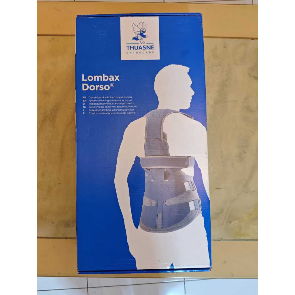 Lombax Dorso Thuasne Korset Penyakit Tulang Belakang Size 5 Orthocare Lordosis Kifosis Skoliosis Bun