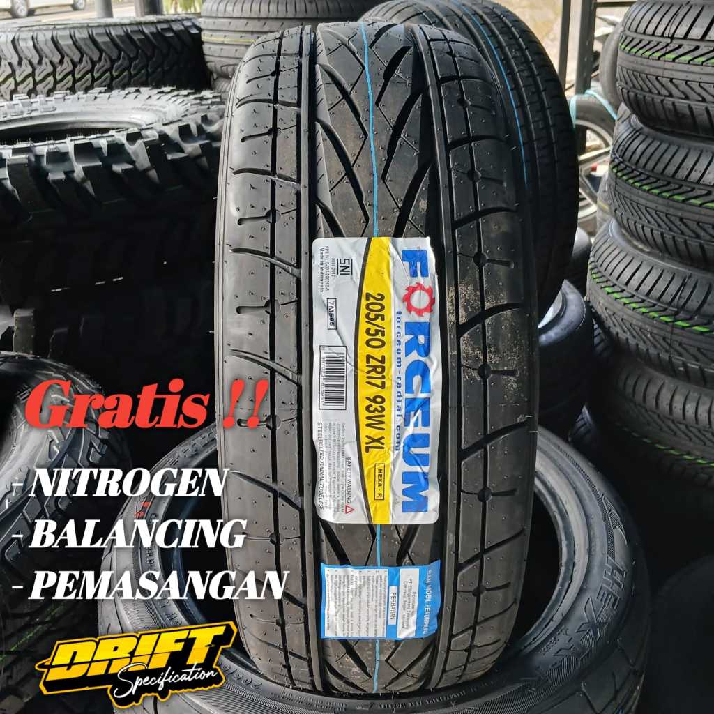 Forceum 205 50 R17 Hexa - R - Ban Mobil 205 / 50 R17 Murah