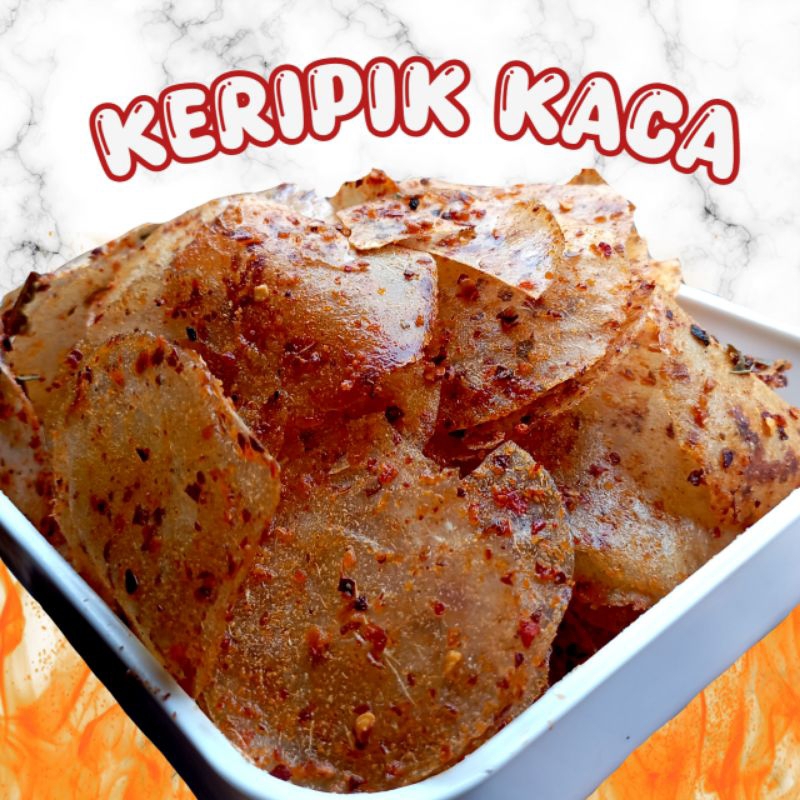 

Keripik Kaca Pedas Daun Jeruk dsb 500gram