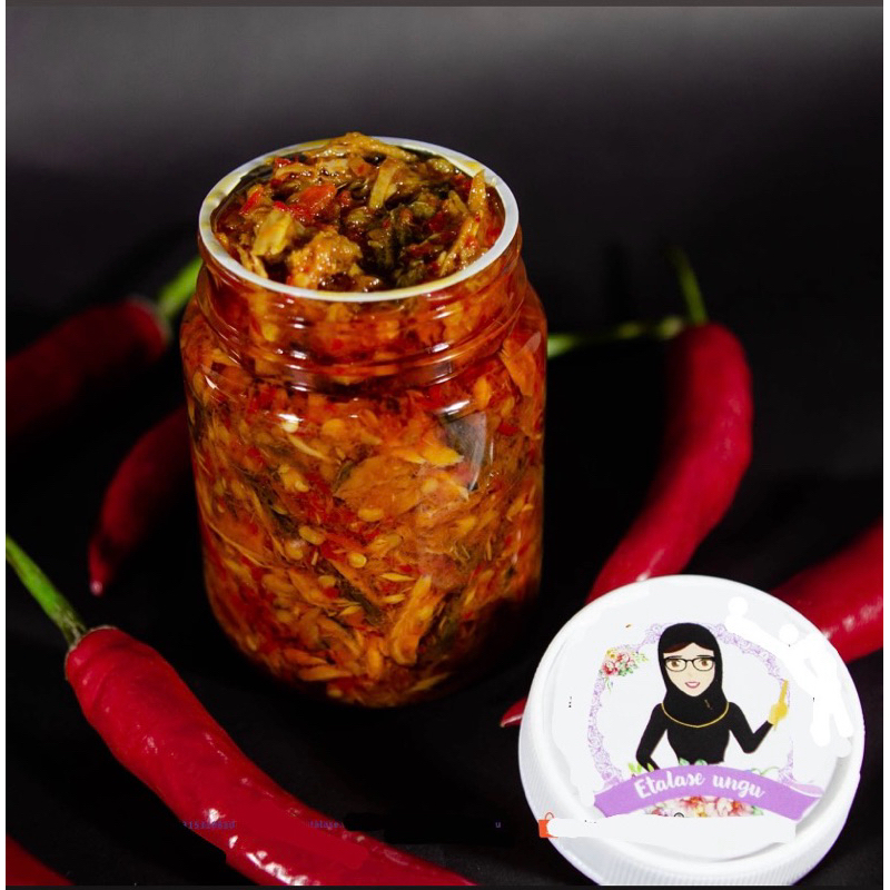 

Sambal tongkol/sambel tongkol Etalase Ungu (full tongkol) 200ml