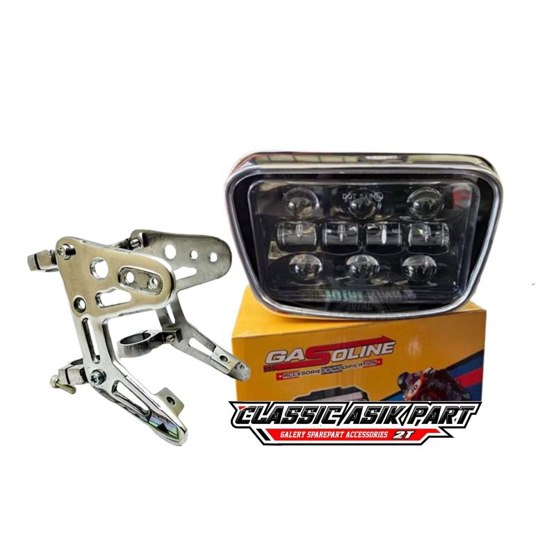 LAMPU DAY DAYMAKER OVAL RX KING SET BREKET KUPINGAN BPRO