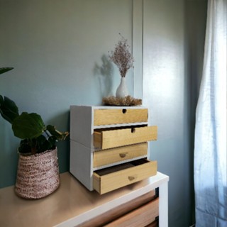 rak susun laci serbaguna BESAR/ kotak laci tingkat serbaguna/ rak laci aesthetic