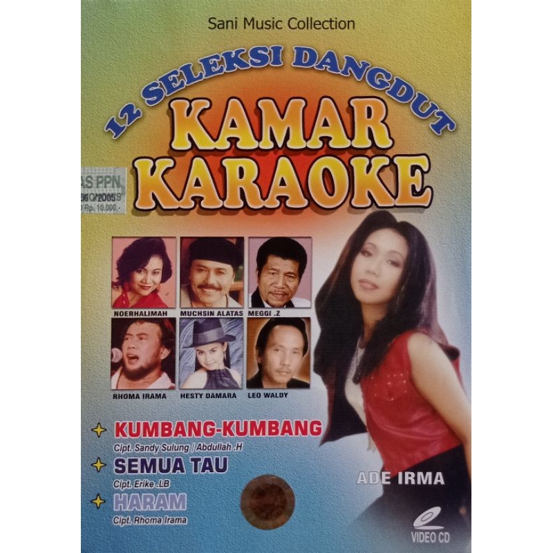 VCD ORIGINAL ALBUM 12 SELEKSI DANGDUT KAMAR KARAOKE (SANI MUSIC COLLECTION)