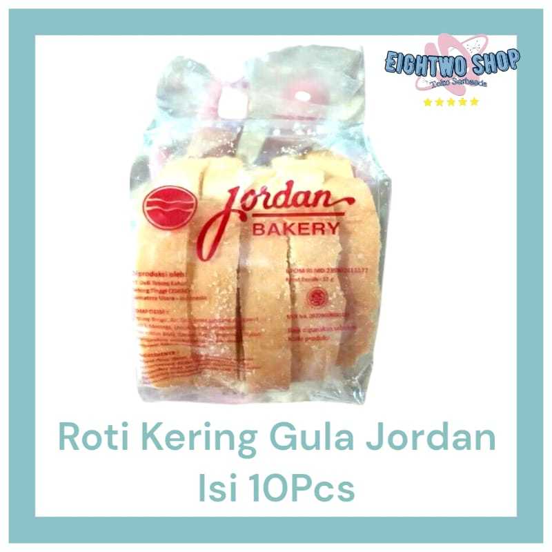 

Roti Jordan Roti Kering Gula Manis Fresh Garing Isi 10bks