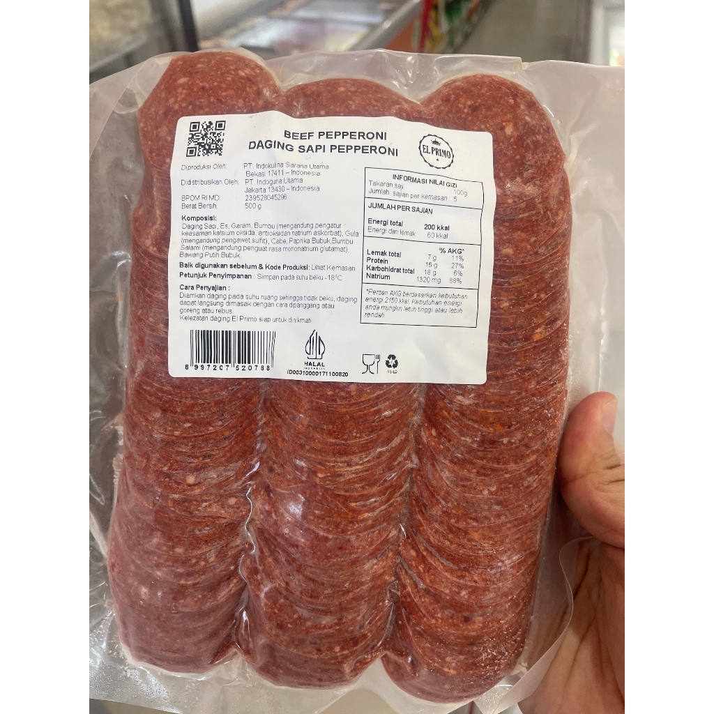 

El Primo Pepperoni 500gr