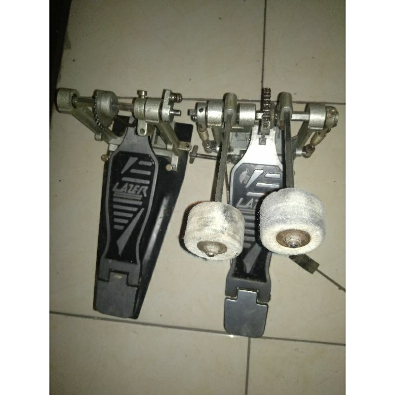 Double Pedal Drum Bekas (tanpa konektor)