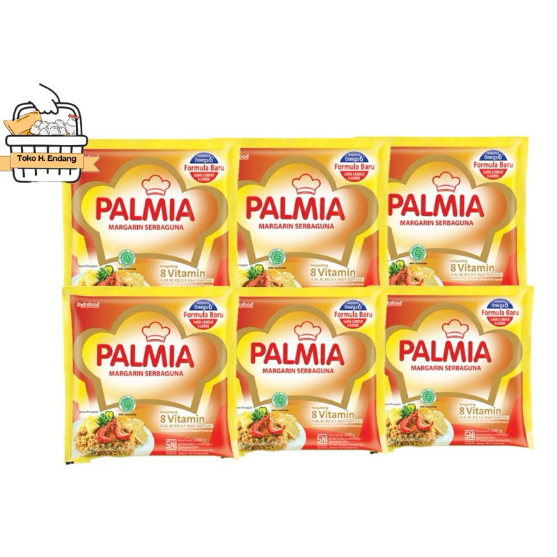 

Palmia Margarin Serbaguna 200gr - Margarin Praktis untuk Masakan dan Kue / Harga Grosir