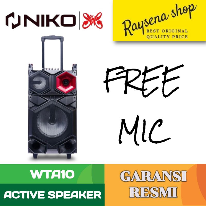 NIKO ACTIVE SPEAKER - WT10A ( 10 inch )
