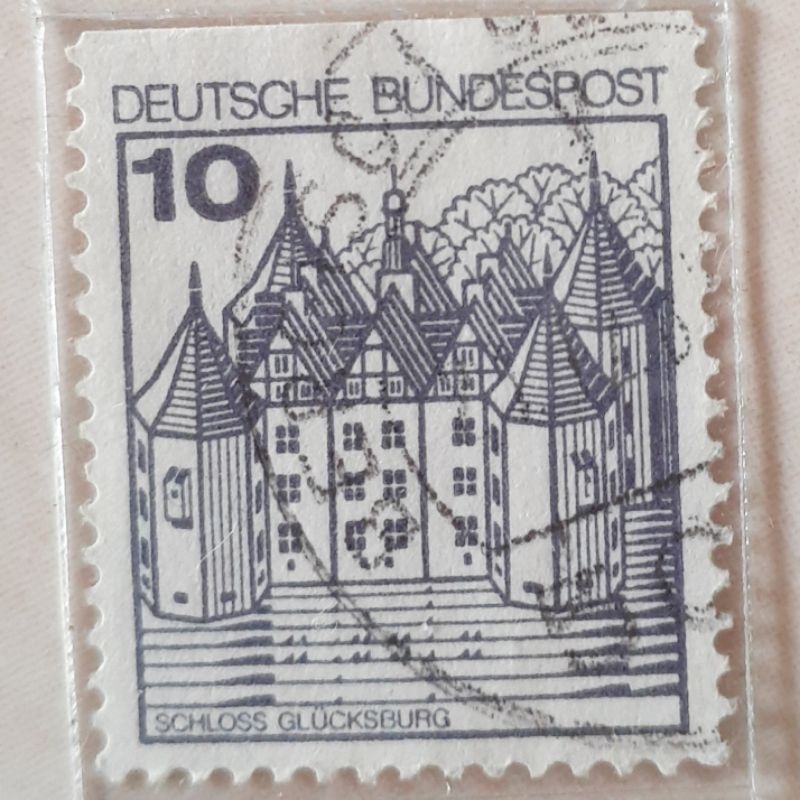 

Perangko Jerman Strongholds and Castles (Glücksburg Castle) Tahun 1977