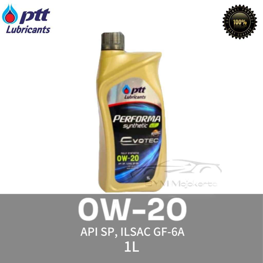 PTT OLI SYNTHETIC 0W-20 1 L