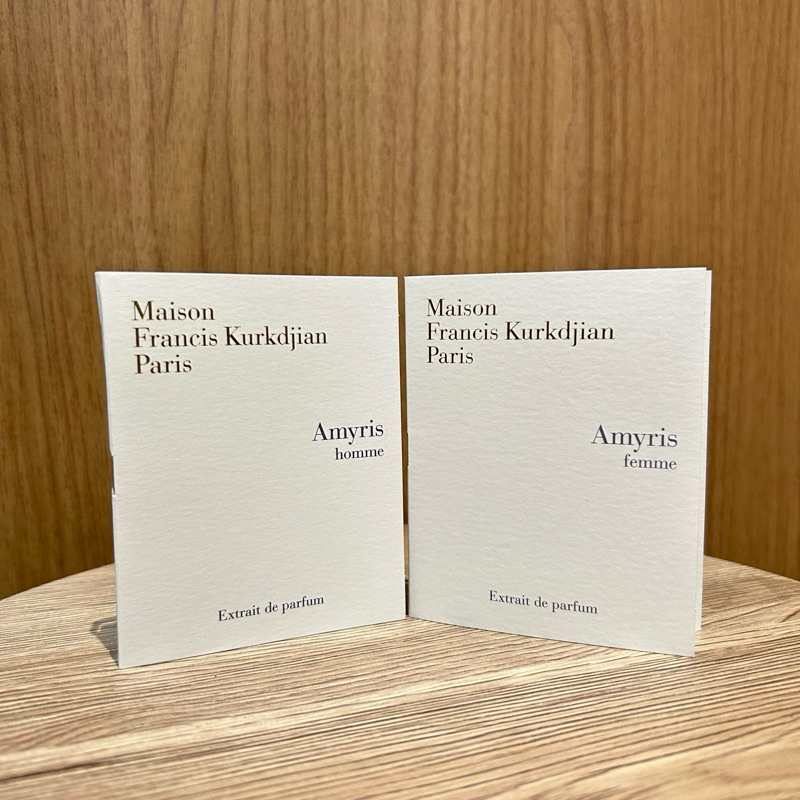 MFK MAISON FRANCIS KURKDJIAN PARIS AMYRIS SERIES (VIAL)
