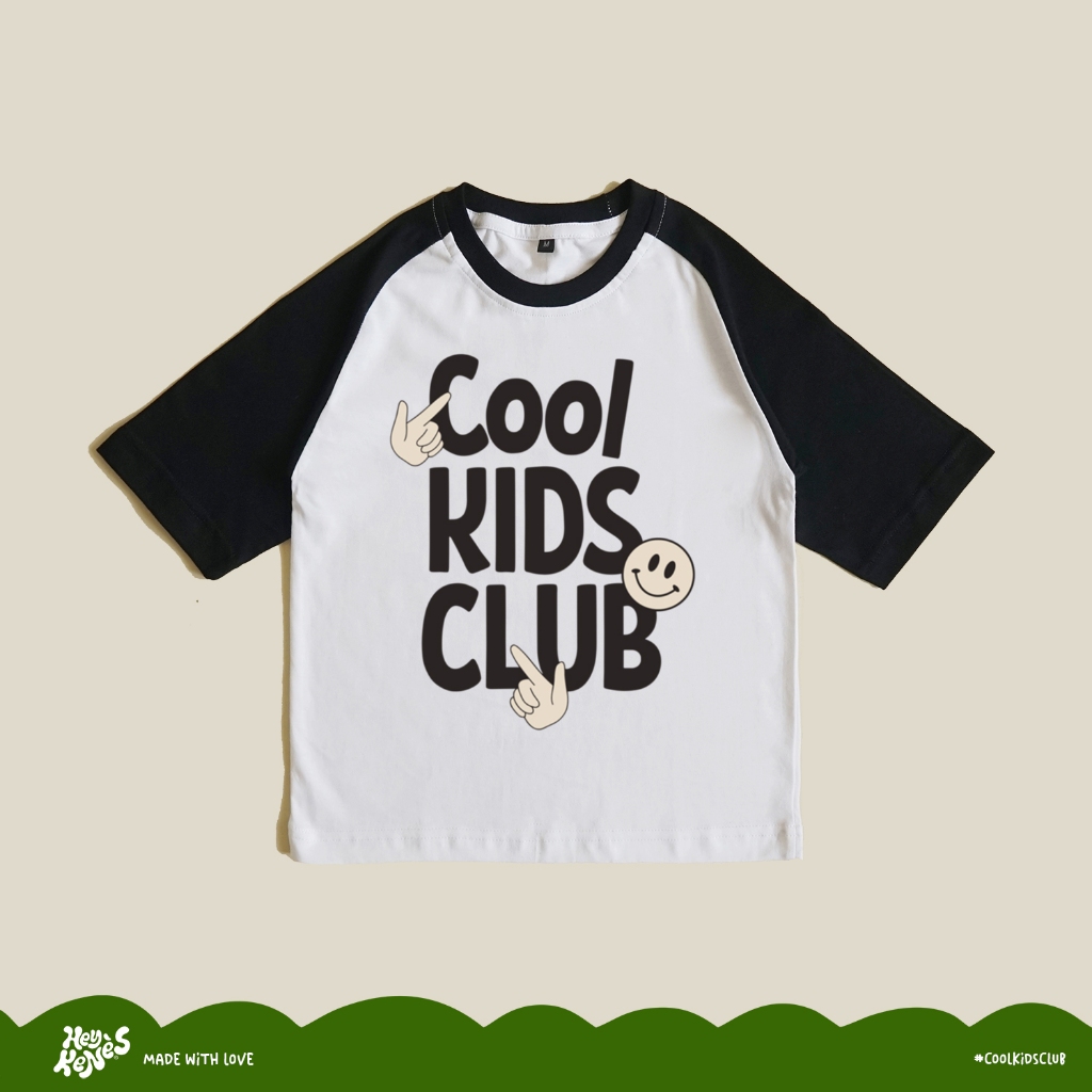 Heykenes Kaos Anak Raglan CKC Combed 30s