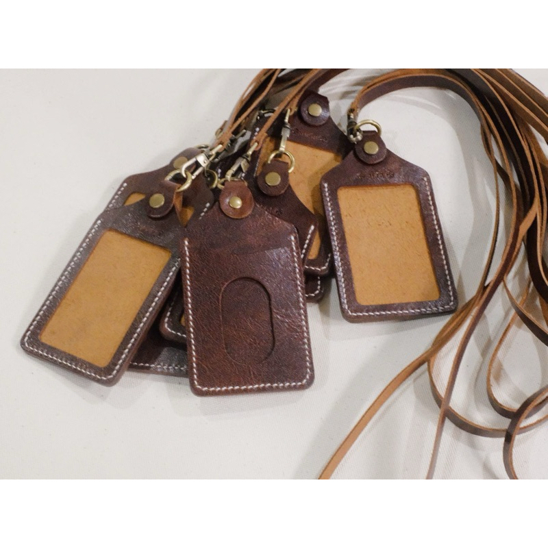 

siege leather-id card holder-kalung kulit id card