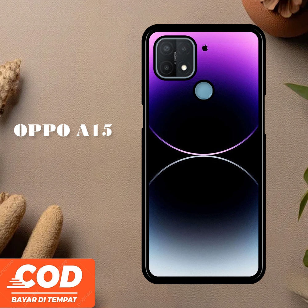 [A19] Aesthetic Light Casing OPPO A15 Case Pelindung Hp Keren Lucu Viral Unisex Terbaru