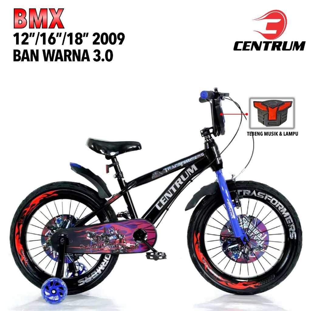 Sepeda Anak Laki BMX CENTRUM 2009 Ukuran 12 16 18 Inch