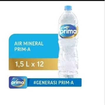 

AIR MINERAL PRIMA 1500ML (1DUS ISI 12 BOTOL)