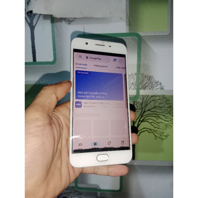 Lcd Oppo F1s original cabutan normal ada minus ringan