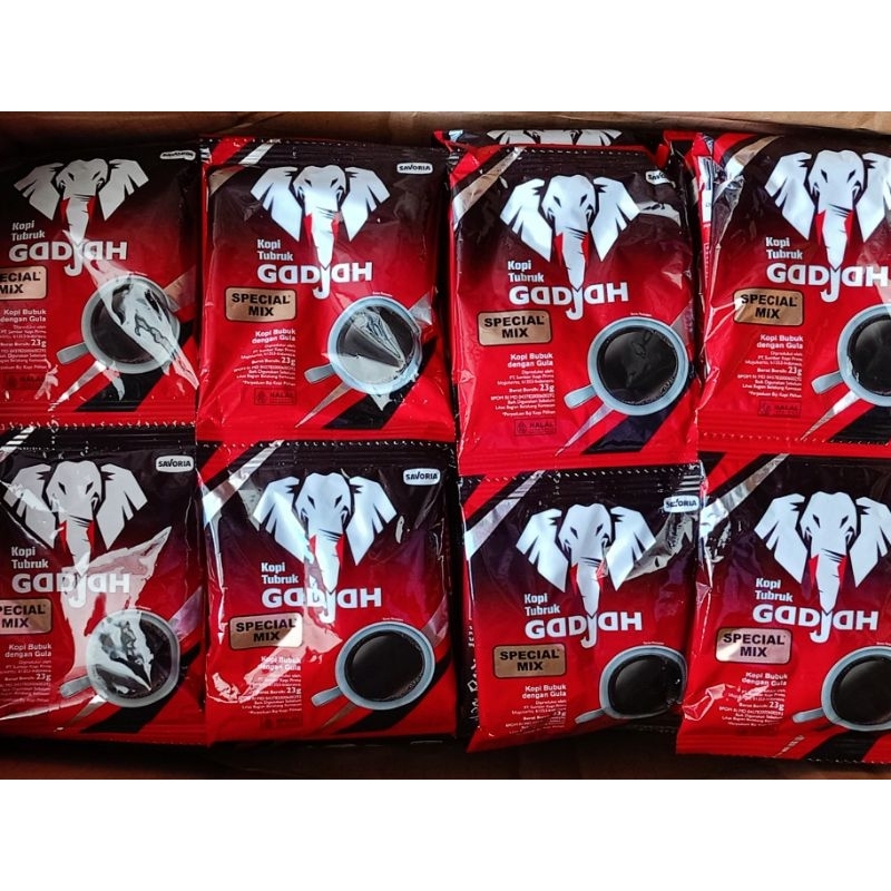 

Kopi Tubruk Gadjah Special Mix 23gr || 10sachet ||