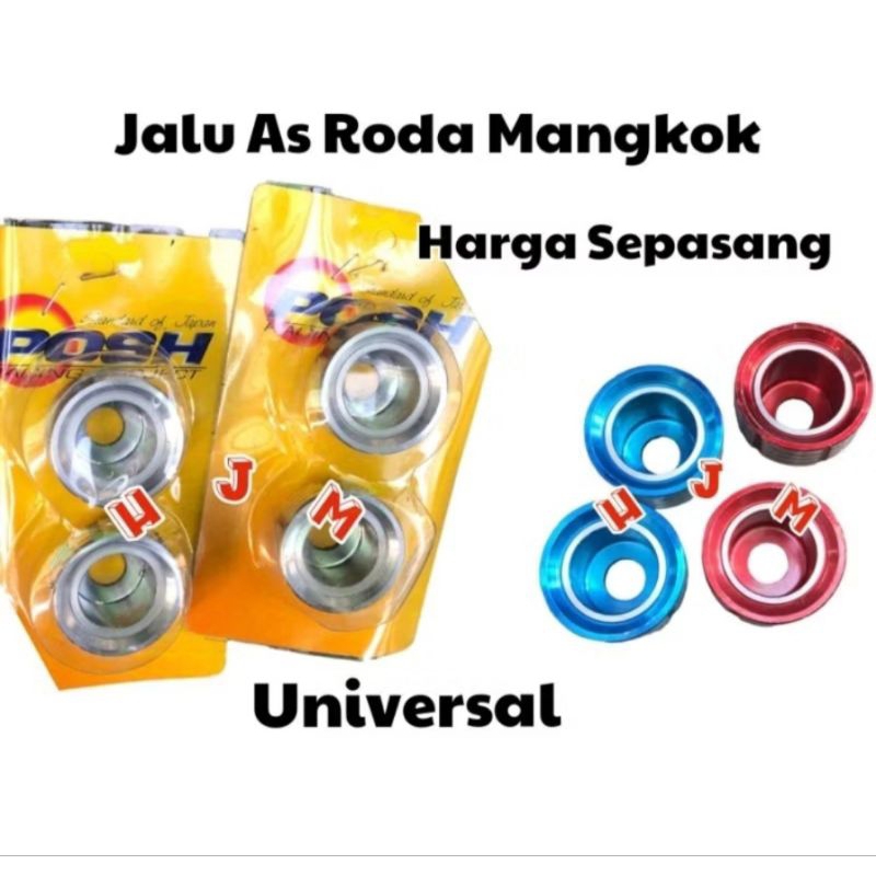 Jalu As Roda Depan Model Mangkok Warna Universal