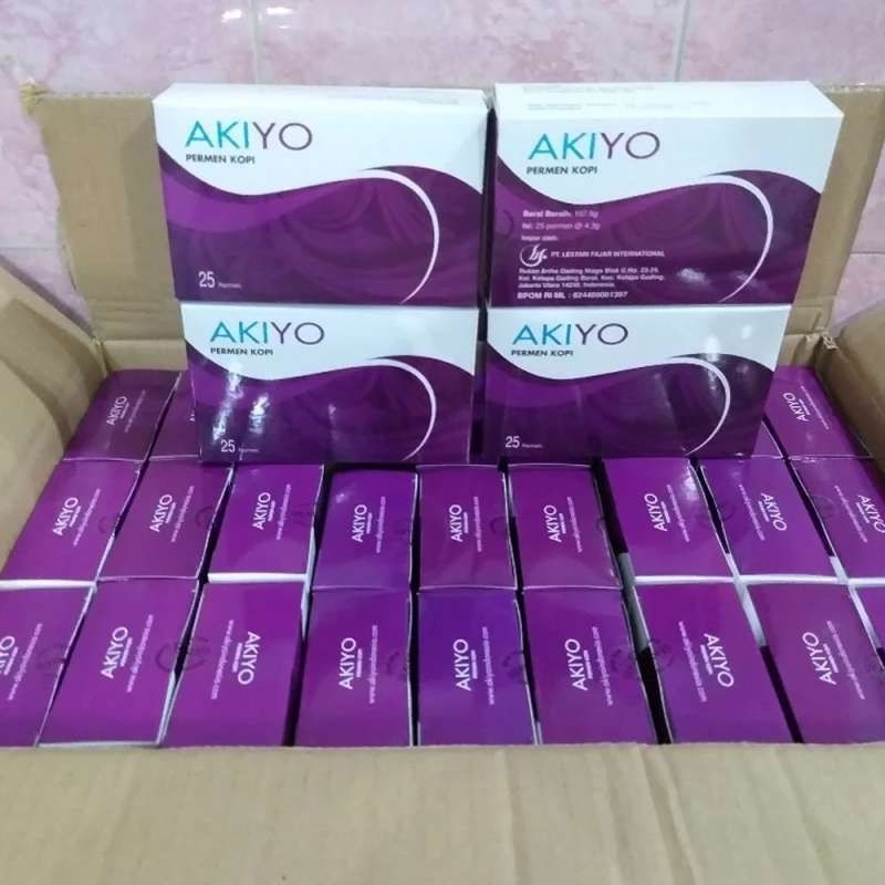 

AKIYO CANDY ( 25 pcs ) PERMEN ORIGINAL CANDY Expt 2027