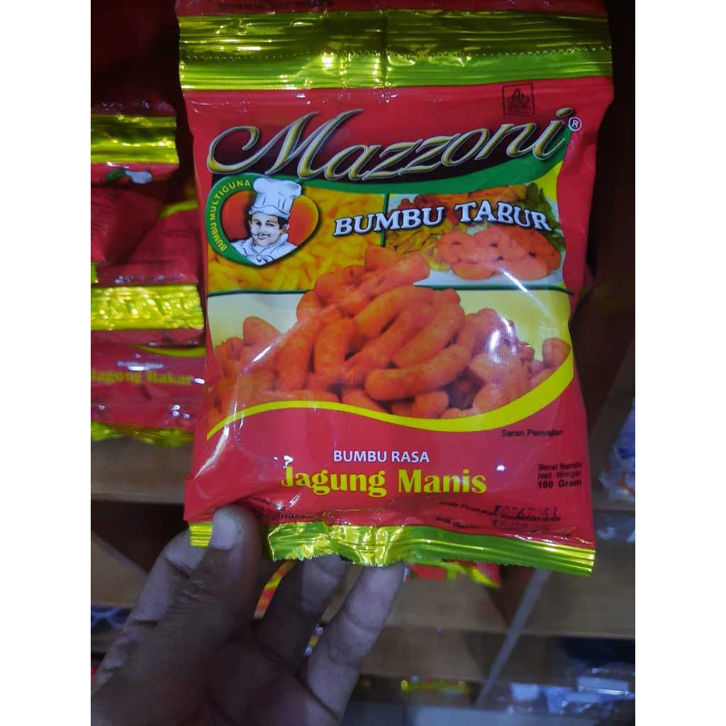 

Bumbu bubuk mazzoni bumbu bubuk tabur mazzoni bumbu mazzoni 100 gr