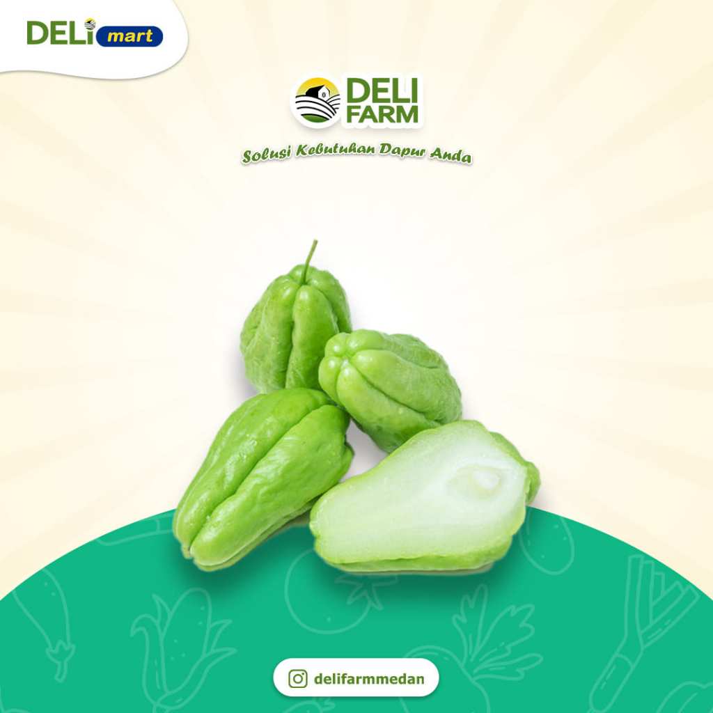 

Deli Mart [ Khusus INSTAN Medan ] Anak Jipang / Labu Siam Segar Kecil by Deli Farm