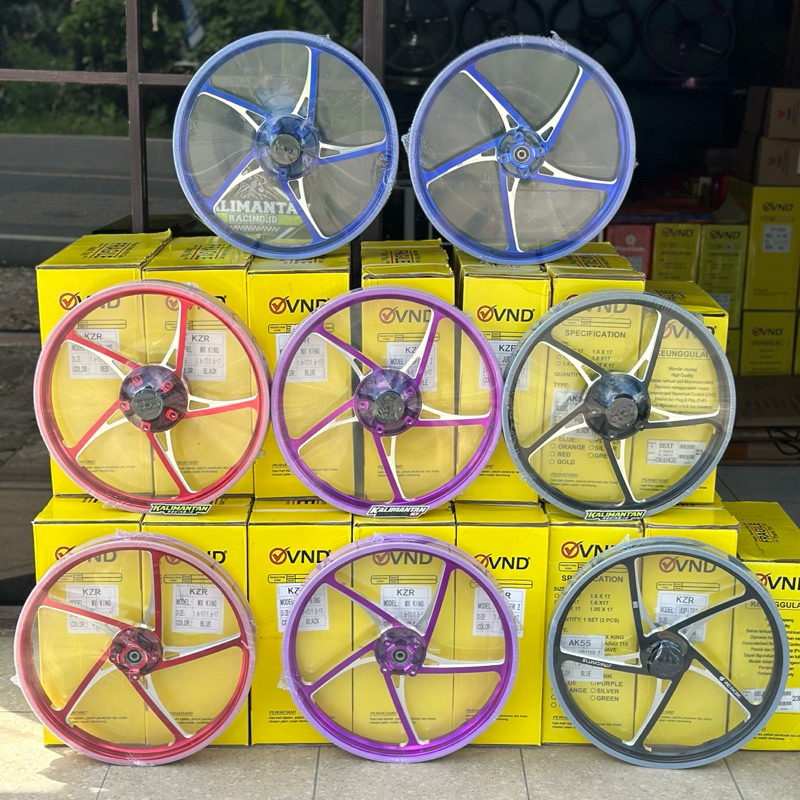 VELG VND KZR YAMAHA MX KING RING 17 BLACK
