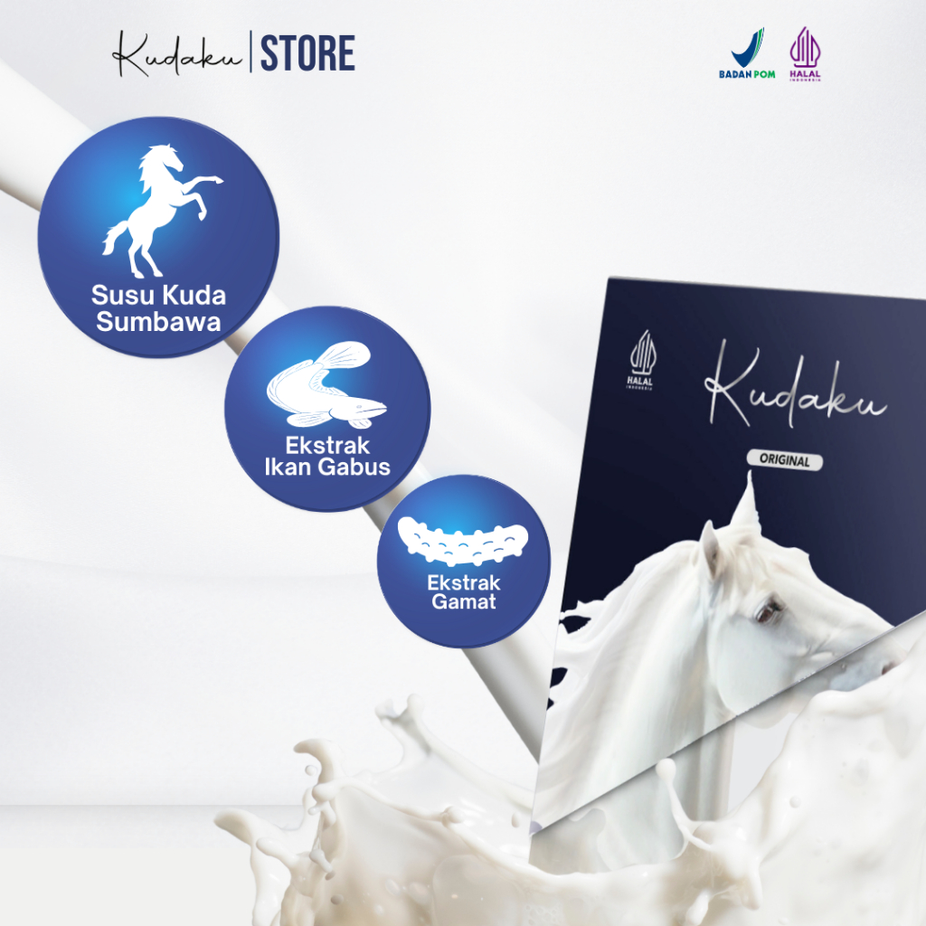 

DA Kudaku Susu Bubuk Kuda Liar Sumbawa Asli Obat Darah Tinggi Penurun Hipertensi Herbal Orinal 200