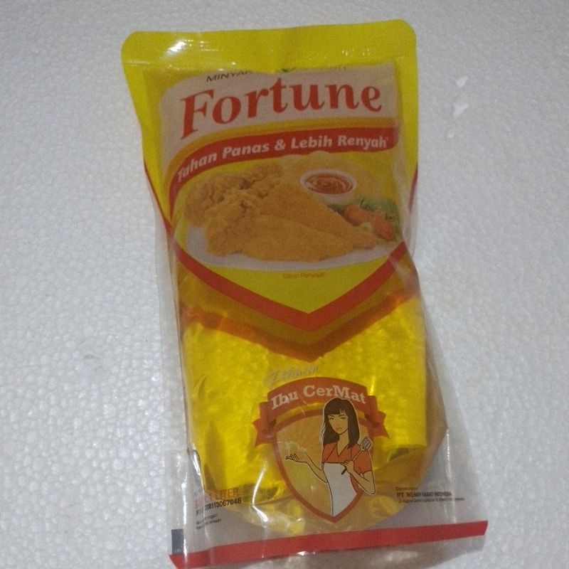 

minyak goreng FORTUNE pouch refil 1 LITER