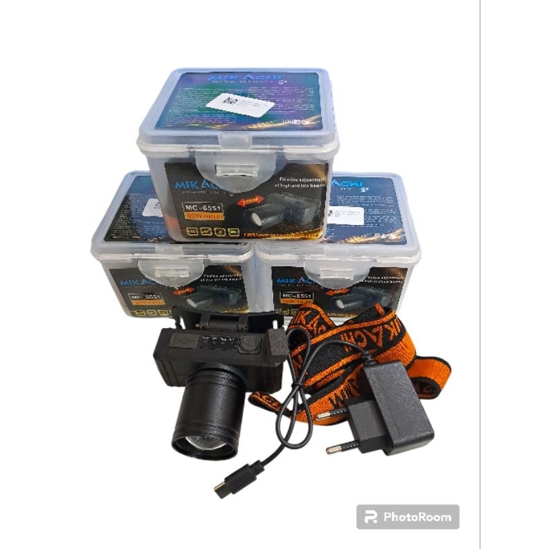 SENTER KEPALA MIKACHI ZOOM 50W MC-6551