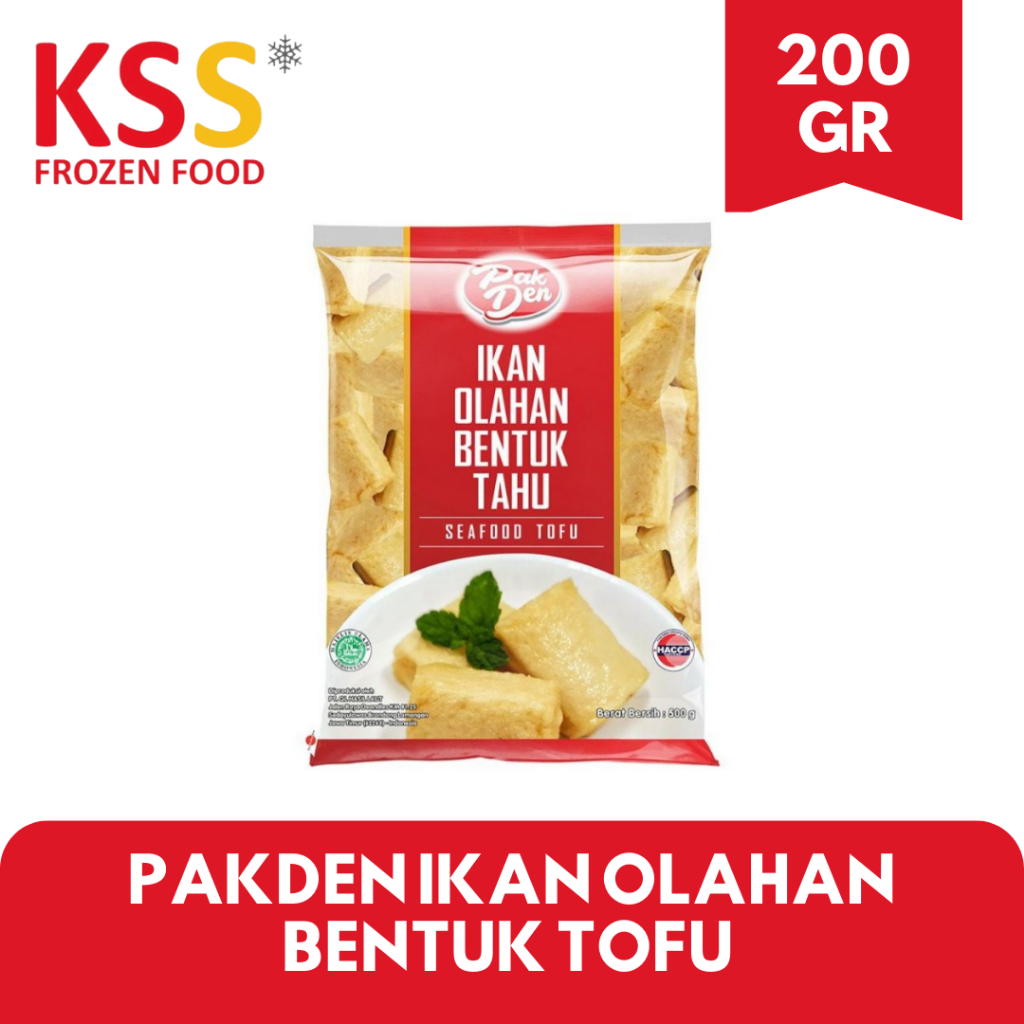 

PAKDEN IKAN OLAHAN BENTUK TOFU 200 GR