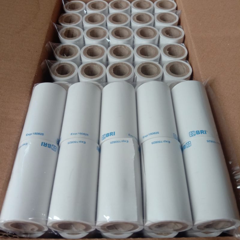 

Paket 100 roll Thermal BRI uk 57x30 mm