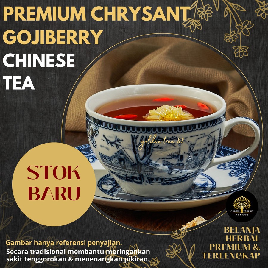 

Terlaris Teh Gojiberry Chrysanthemum Teh Kesehatan Untuk Mata Dan Kulit Tinggi Vit C & Antioksidan