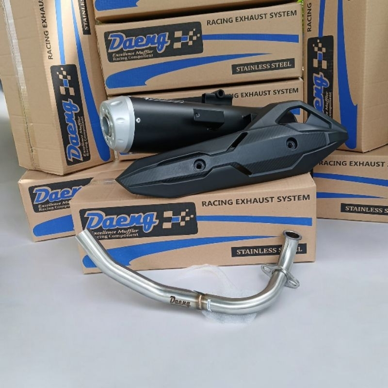 KNALPOT STANDAR BOBOKAN DAENG PCX 150 160 VARIO 125 150 160 ADV 150 160