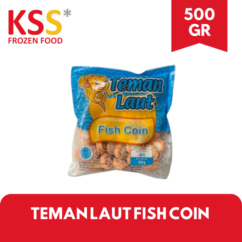 

TEMAN LAUT FISH COIN 500 GR