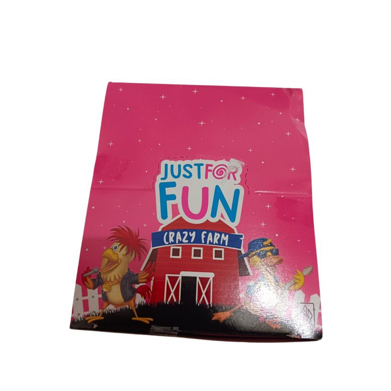 

Justfor FUN crazy farm kembang gula lunak144g / 24 pcs @ 6g