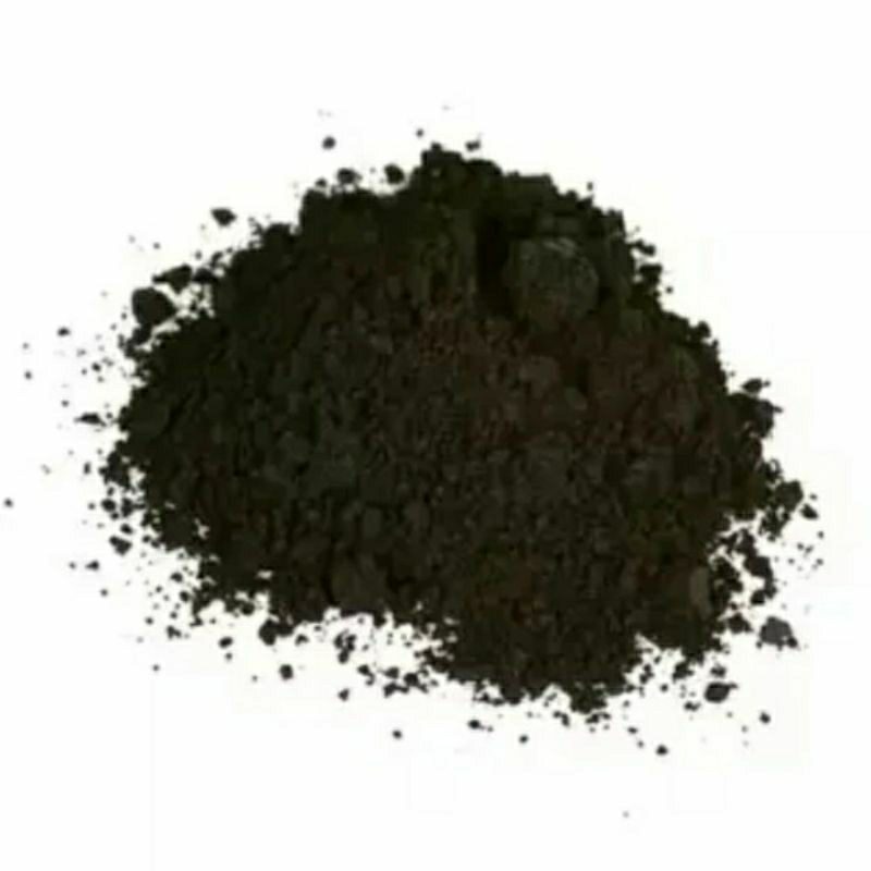 Oker pewarna bubuk hitam Kemasan 500gram