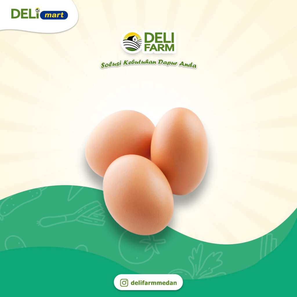 

Deli Mart [Khusus INSTAN Medan] Telur Ayam Fresh by Deli Farm